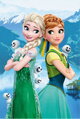 DINO Puzzle Disney pohádky: Anna a Elsa 54 dílků