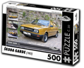 RETRO-AUTA Puzzle č. 20 Škoda Garde (1983) 500 dílků