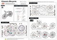 METAL EARTH 3D puzzle Bicykl (ICONX)