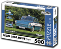 RETRO-AUTA Puzzle č. 33 Škoda 1000 MB VB (1967) 500 dílků
