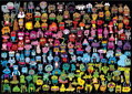 HEYE Puzzle Doodle Rainbow 1000 dílků