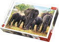 TREFL Puzzle Afričtí sloni 1000 dílků