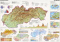 DINO Puzzle Mapa Slovenské republiky 2000 dílků
