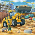 RAVENSBURGER Puzzle Stavební stroje 3x49 dílků