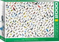 EUROGRAPHICS Puzzle Svět ptáků 2000 dílků