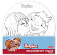 EFKO Namaluj si sám puzzle Hurvínek - kruh 9 dílků