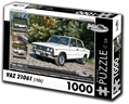 RETRO-AUTA Puzzle č. 26 Vaz 21061 (1986) 1000 dílků