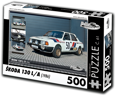 RETRO-AUTA Puzzle č. 61 Škoda 130 L,A (1986) 500 dílků