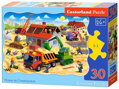 CASTORLAND Puzzle Na stavbě 30 dílků