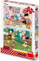 DINO Puzzle Pracovitá Minnie 2x77 dílků
