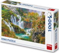 DINO Puzzle Plitvická jezera, Chorvatsko 1000 dílků