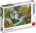 DINO Puzzle Plitvická jezera, Chorvatsko 1000 dílků