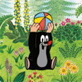 DINO Baby puzzle Krtek na louce 3v1 (3,4,5 dílků)