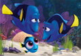 DINO Puzzle Hledá se Dory 2x77 dílků