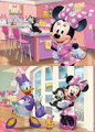 EDUCA Dřevěné puzzle Minnie 2x25 dílků