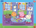 DINO Puzzle Prasátko Peppa 40 dílků