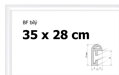 BFHM Plastový rám 35x28cm - bílý