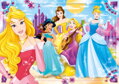 CLEMENTONI Puzzle Disney princezny MAXI 104 dílků