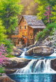 CASTORLAND Puzzle Mlýn na jaře 1000 dílků