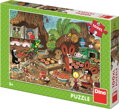 DINO Puzzle Krtek v kuchyni XL 100 dílků