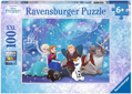 RAVENSBURGER Puzzle Ledové království: Ledová magie XXL 100 dílků