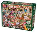 COBBLE HILL Puzzle Plážová scéna 1000 dílků
