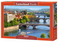 CASTORLAND Puzzle Pražské mosty 500 dílků