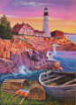 COBBLE HILL Puzzle Maják v zátoce XL 275 dílků
