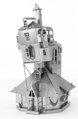 METAL EARTH 3D puzzle Harry Potter: Doupě