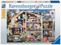 RAVENSBURGER Puzzle Domeček pro Gelini 5000 dílků
