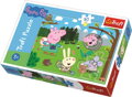 TREFL Puzzle Prasátko Peppa v přírodě 30 dílků