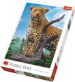 TREFL Puzzle Divoký levhart 500 dílků