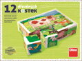 DINO Obrázkové kostky Na farmě, 12 kostek