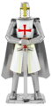 METAL EARTH 3D puzzle Brnění - Templářský rytíř (ICONX)