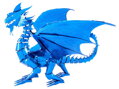 METAL EARTH 3D puzzle Modrý drak (ICONX)