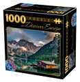 D-TOYS Puzzle Jezero Braies, Jižní Tyrolsko 1000 dílků