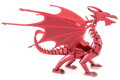 METAL EARTH 3D puzzle Červený drak (ICONX)