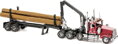 METAL EARTH 3D puzzle Western Star 4900SB Log Truck s návěsem (ICONX)