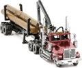 METAL EARTH 3D puzzle Western Star 4900SB Log Truck s návěsem (ICONX)