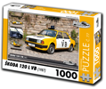 RETRO-AUTA Puzzle č. 77 Škoda 120 L VB (1987) 1000 dílků