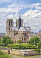 DINO Puzzle Katedrála Notre-Dame, Francie 1000 dílků