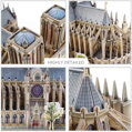 CUBICFUN 3D puzzle National Geographic: Katedrála Notre-Dame 128 dílků