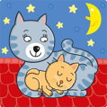DINO Baby puzzle Domácí zvířátka 3v1 (3,4,5 dílků)
