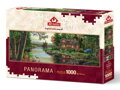 ART PUZZLE Panoramatické puzzle Odpočinek na chatě 1000 dílků