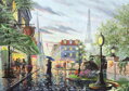ART PUZZLE Puzzle Letní déšť v Paříži 2000 dílků