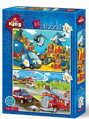 ART PUZZLE Puzzle Policie a hasiči 2x100 dílků