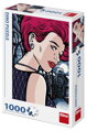 DINO Puzzle Pop Art: Tajemná žena 1000 dílků