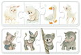 RAVENSBURGER Moje první puzzle Barevná zvířátka 6x4 dílky