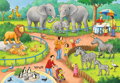 RAVENSBURGER Puzzle Den v zoo 2x24 dílků
