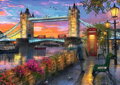 RAVENSBURGER Puzzle Západ slunce nad Tower Bridge 1000 dílků